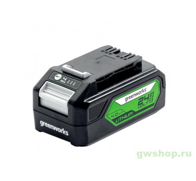 Аккумулятор Greenworks G24B4II, 24V, 4 А.ч Li-lon по лучшей цене в наличии с бесплатной доставкой в Пункт выдачи